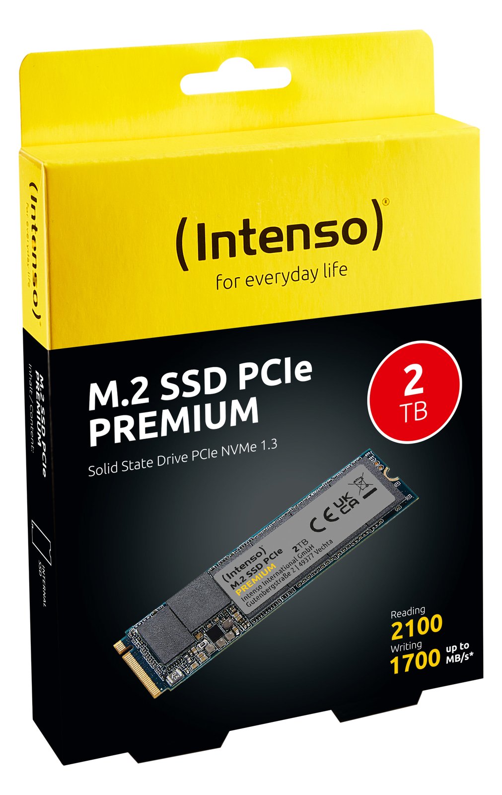 Intenso PREMIUM - SSD - 2 TB - intern - M.2 2280 - PCIe 3.0 x4 (NVMe)