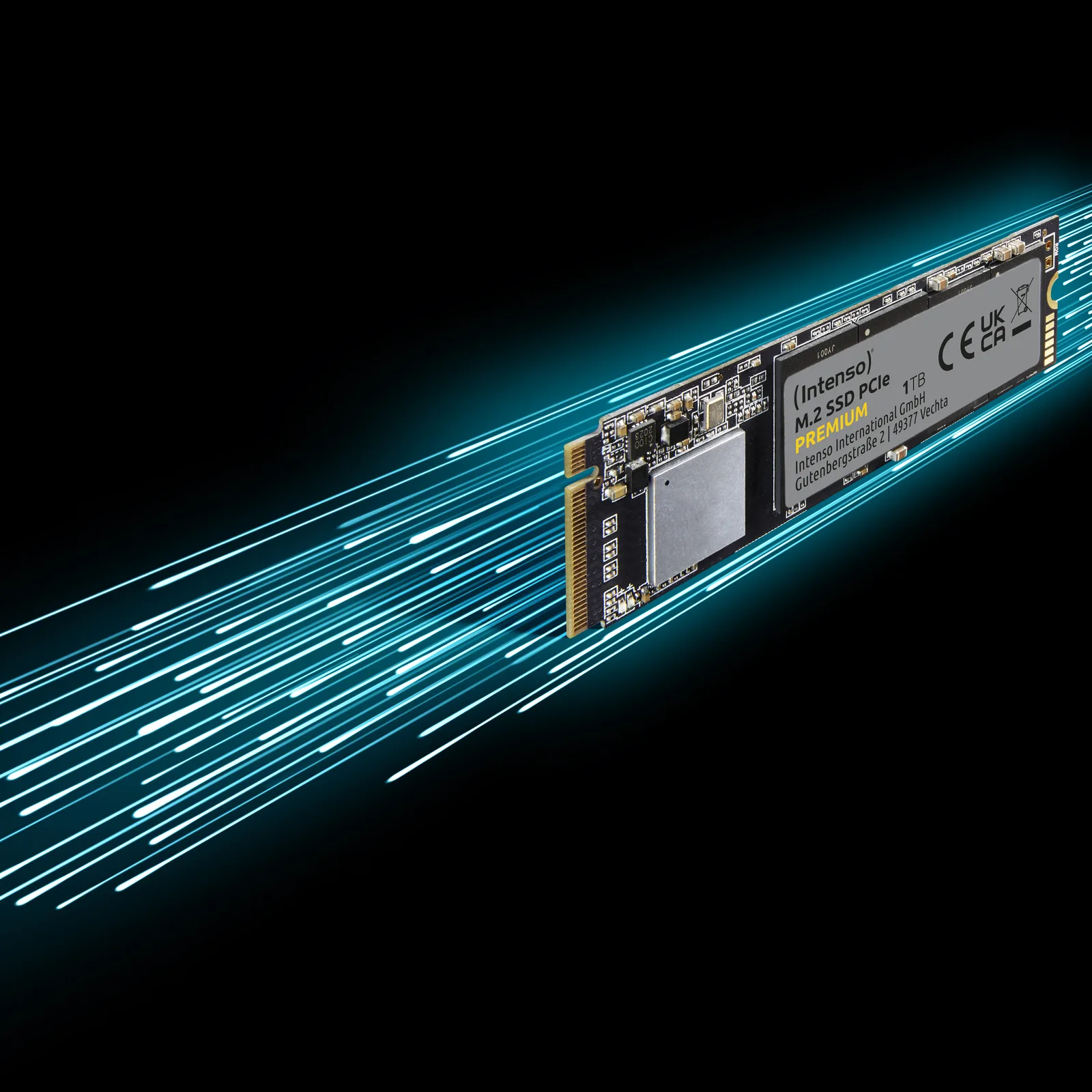 Intenso PREMIUM - SSD - 2 TB - intern - M.2 2280 - PCIe 3.0 x4 (NVMe), Ansicht 2