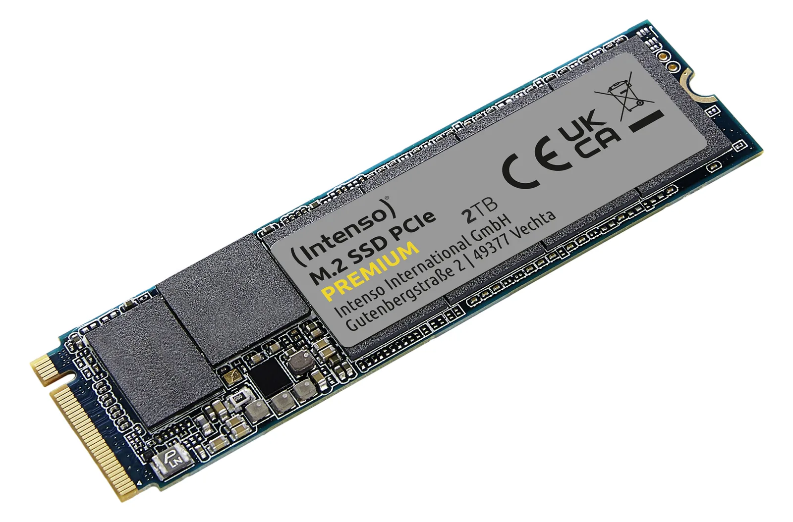 Intenso PREMIUM - SSD - 2 TB - intern - M.2 2280 - PCIe 3.0 x4 (NVMe), Ansicht 4