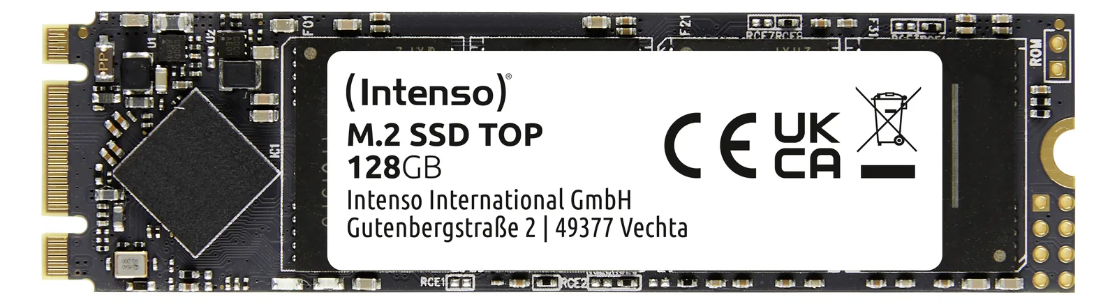 Intenso TOP - 128 GB SSD - intern - M.2 2280, Ansicht 2