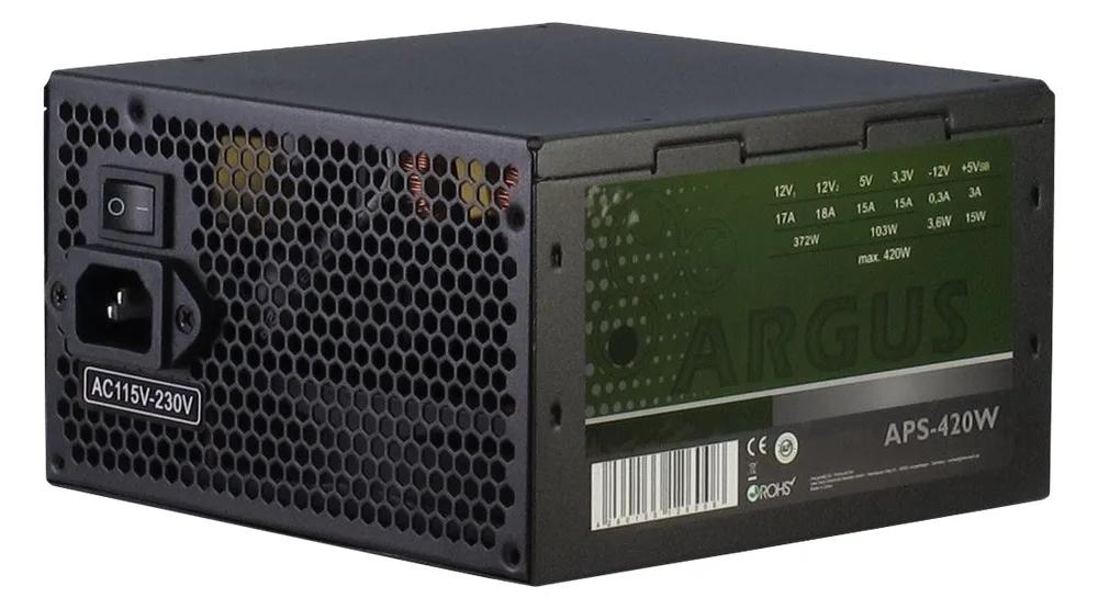 Inter-Tech Argus APS-420W - Netzteil (intern) - ATX12V 2.31, Ansicht 4