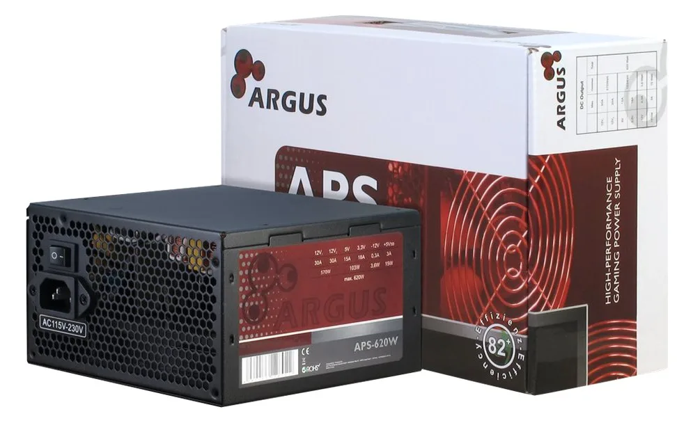 Inter-Tech Argus APS-620W - Netzteil (intern) - ATX12V 2.31, Ansicht 3