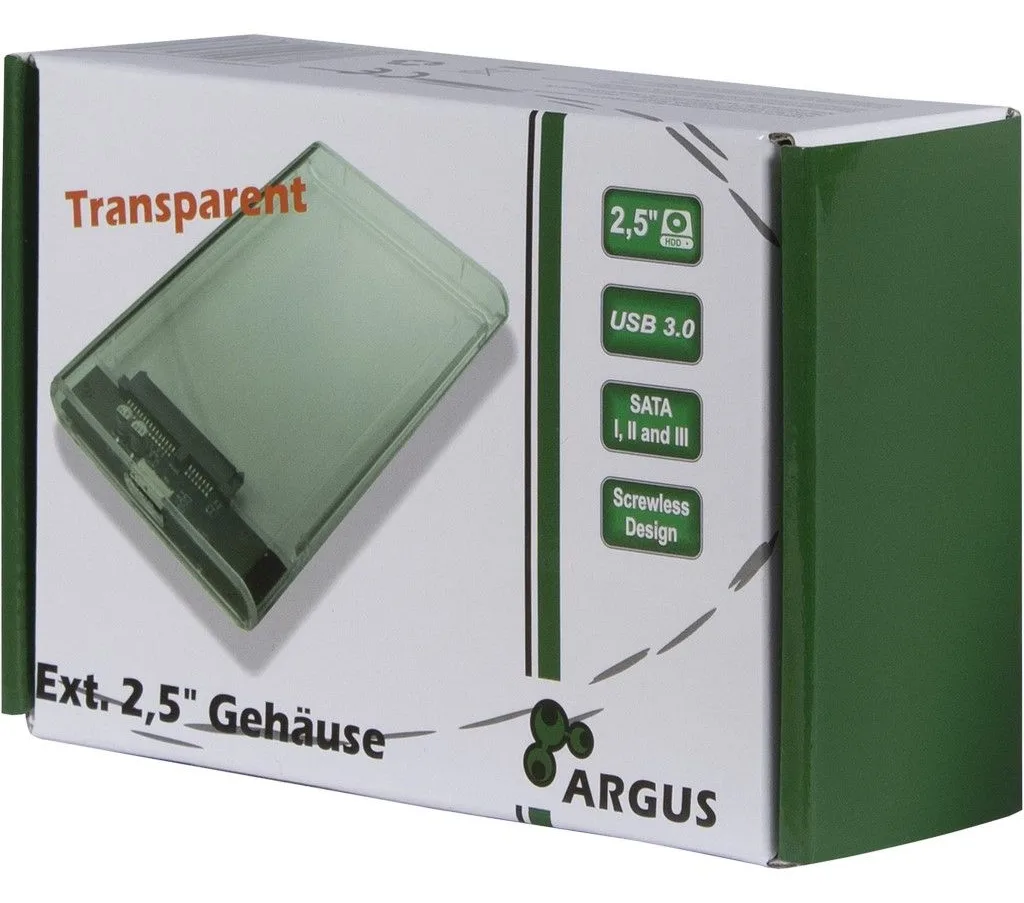 Inter-Tech Argus GD-25000 - Speichergehäuse - 2.5 (6.4 cm), Ansicht 3