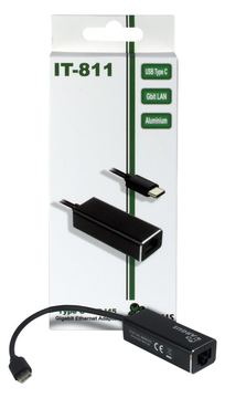 Inter-Tech Argus IT-811 - Netzwerkadapter - USB-C - Gigabit Ethernet von LumaTech