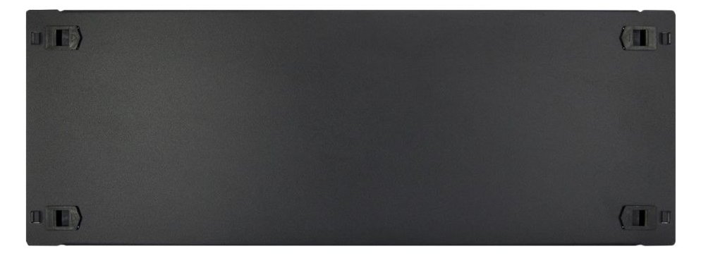Inter-Tech Blindplatte - Schwarz, RAL 9005 - 4U - 48.3 cm (19) von LumaTech