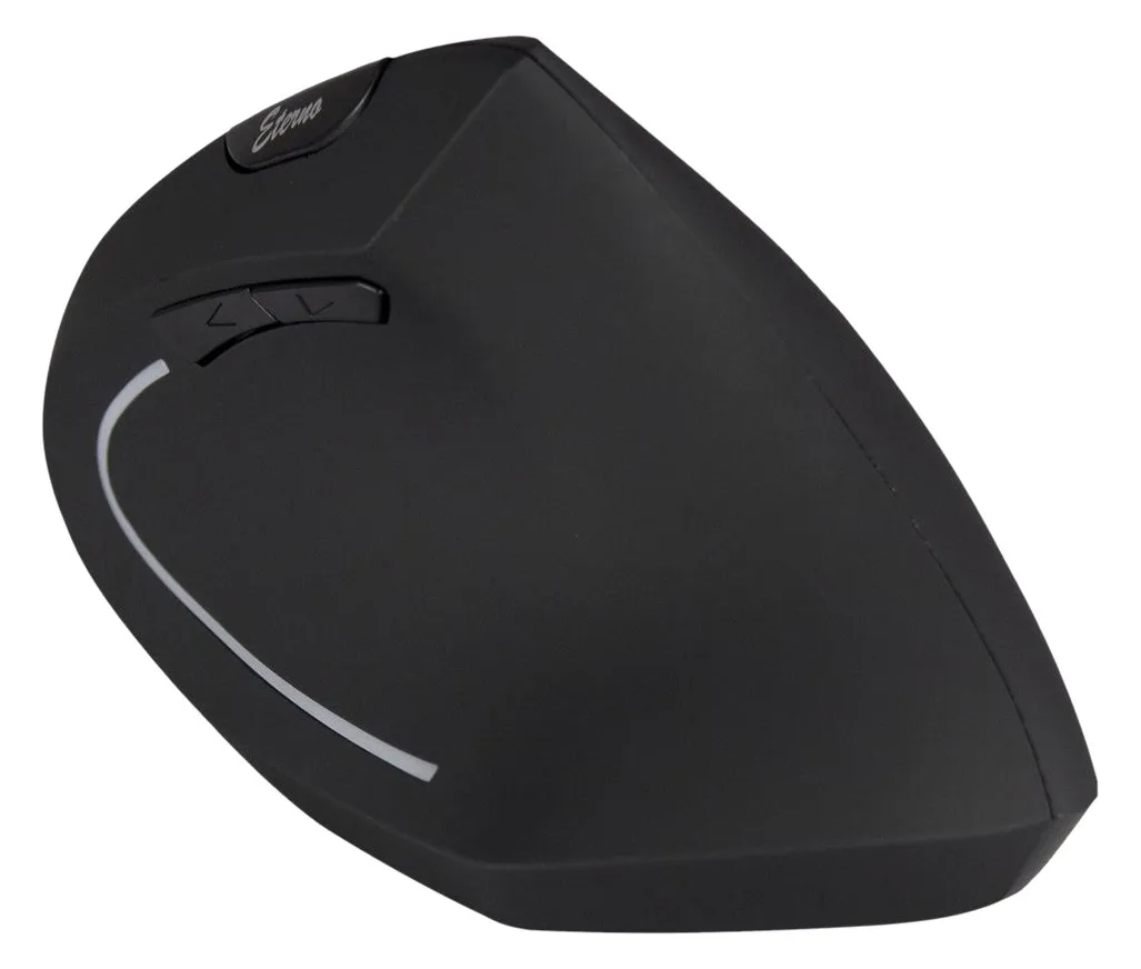 Inter-Tech Eterno KM-206R - Vertikale Maus - ergonomisch - Für Rechtshänder - 6 Tasten - kabellos - 2.4 GHz, Ansicht 2