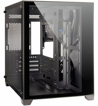 Inter-Tech h C-501 Aspect ATX Gaming Gehäuse Tempered Glass Schwarz - Gehäuse - ATX von LumaTech