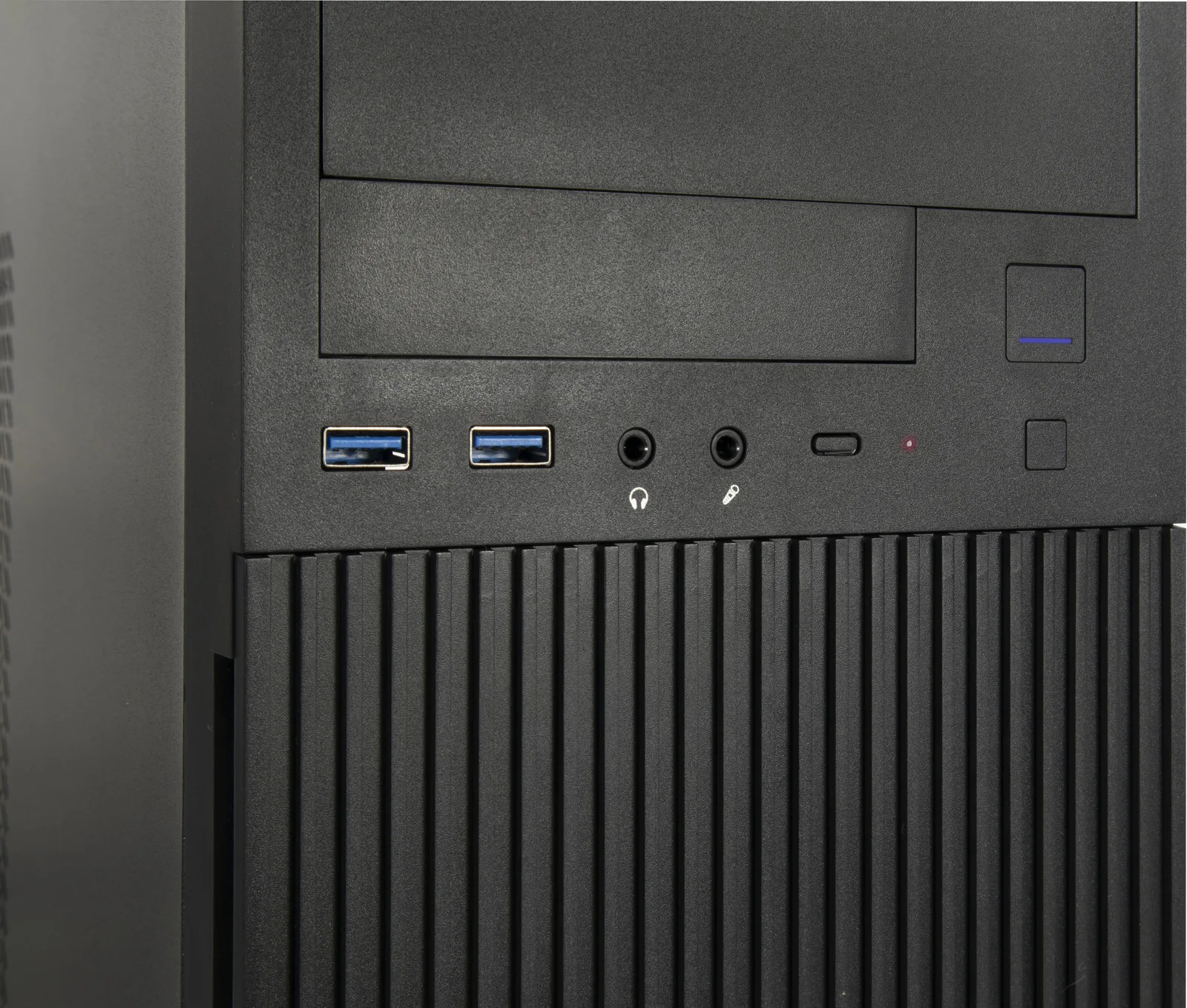 Inter-Tech h Geh IT-2815 black Midi-Tower Linear - Midi/Minitower - ATX, Ansicht 2