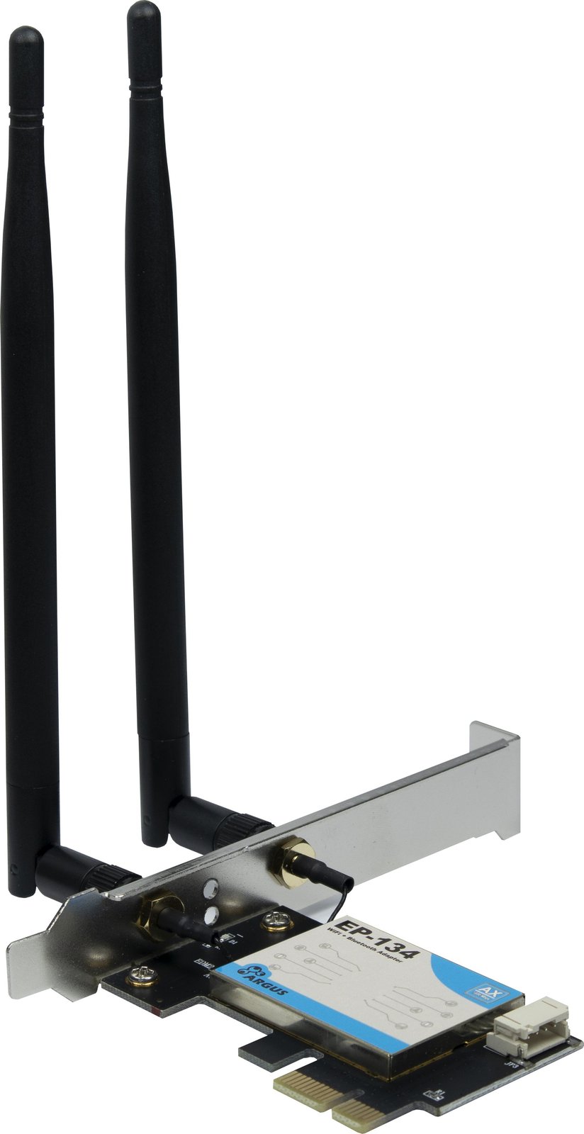 Inter-Tech Wi-Fi 6 PCIe Adapter EP-134 Antenne Bluetooth 5.2
