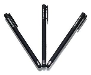 IOGEAR Touch Point Stylus for Smartphones and Tablets GSTY103 - Stylus (Packung mit 3) von LumaTech
