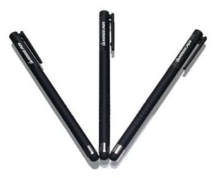 IOGEAR Touch Point Stylus for Smartphones and Tablets GSTY103 - Stylus (Packung mit 3)
