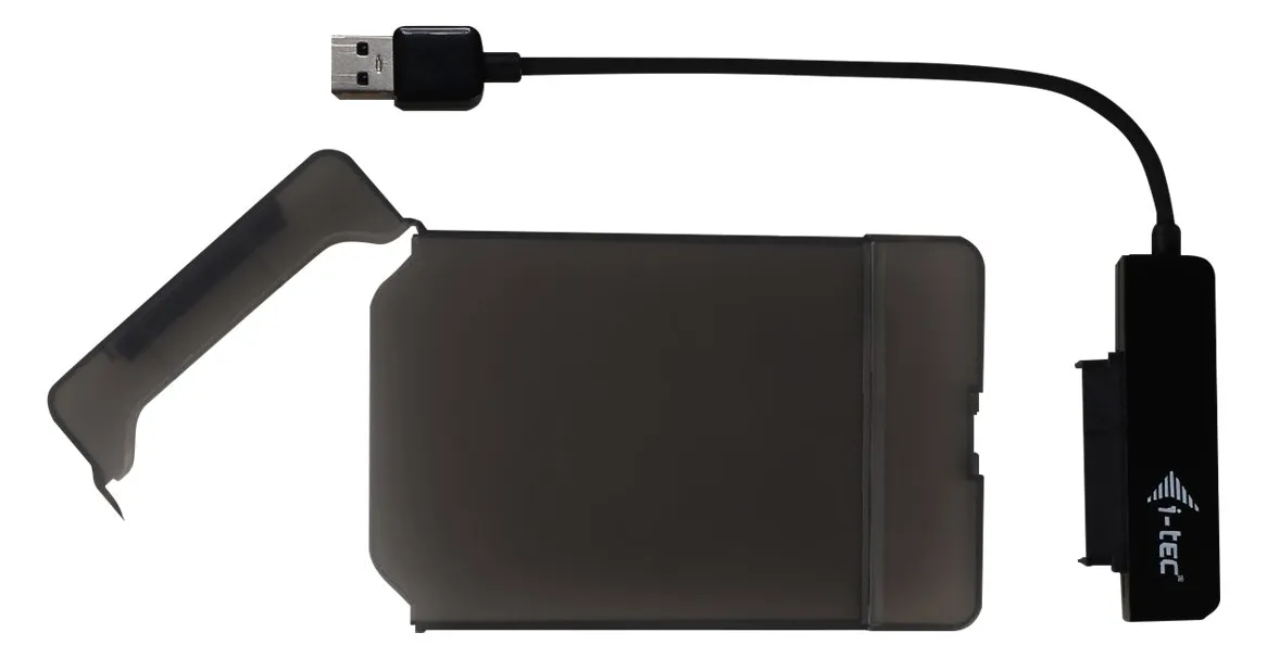 i-tec MySafe Advance - Speichergehäuse - 2.5 (6.4 cm) - schwarz, Ansicht 3