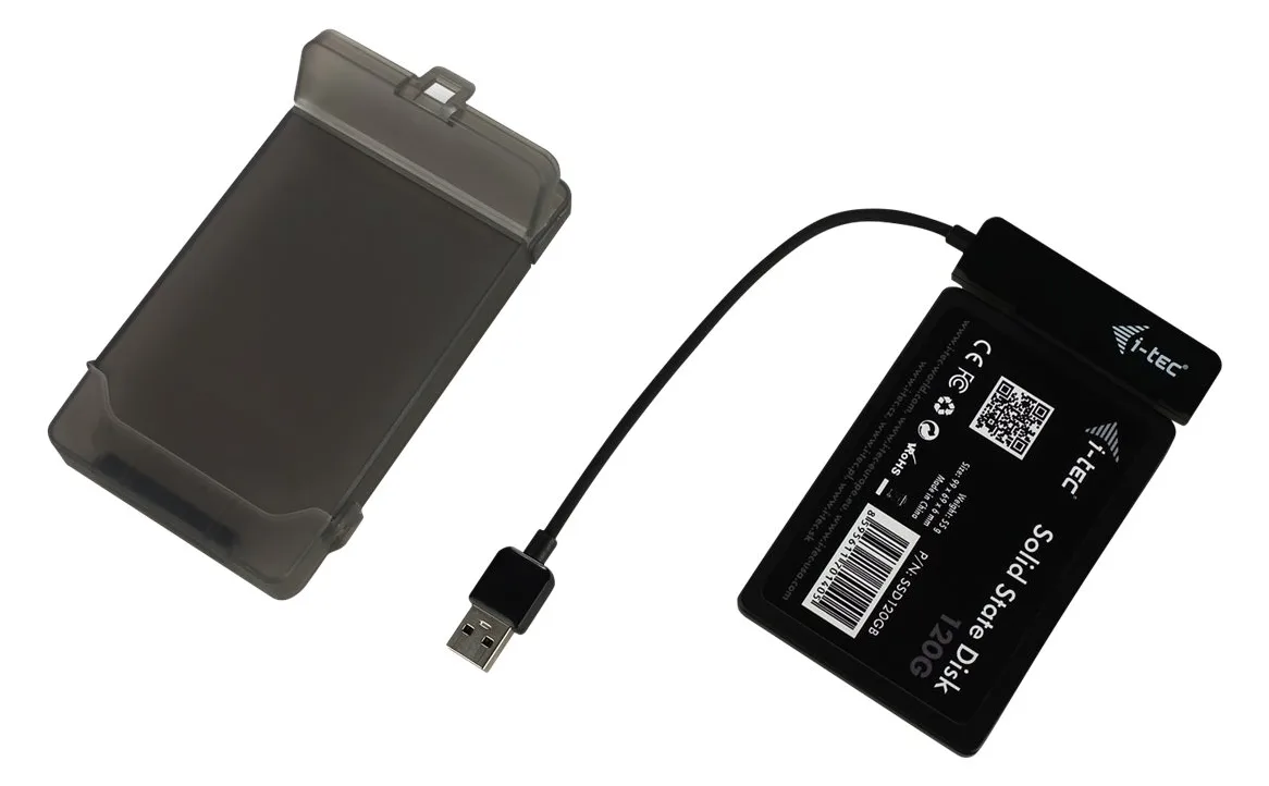 i-tec MySafe Advance - Speichergehäuse - 2.5 (6.4 cm) - schwarz, Ansicht 4