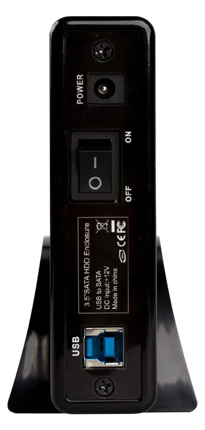 i-tec MySafe Advance - Speichergehäuse mit Netzanzeige, Ein/Aus-Schalter - 3.5 (8.9 cm), Ansicht 3