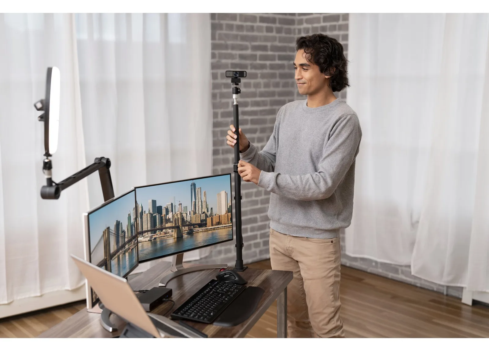 Kensington ERGOSOFT WR SLIM KBS - Tastatur-Handgelenkauflage, Ansicht 2