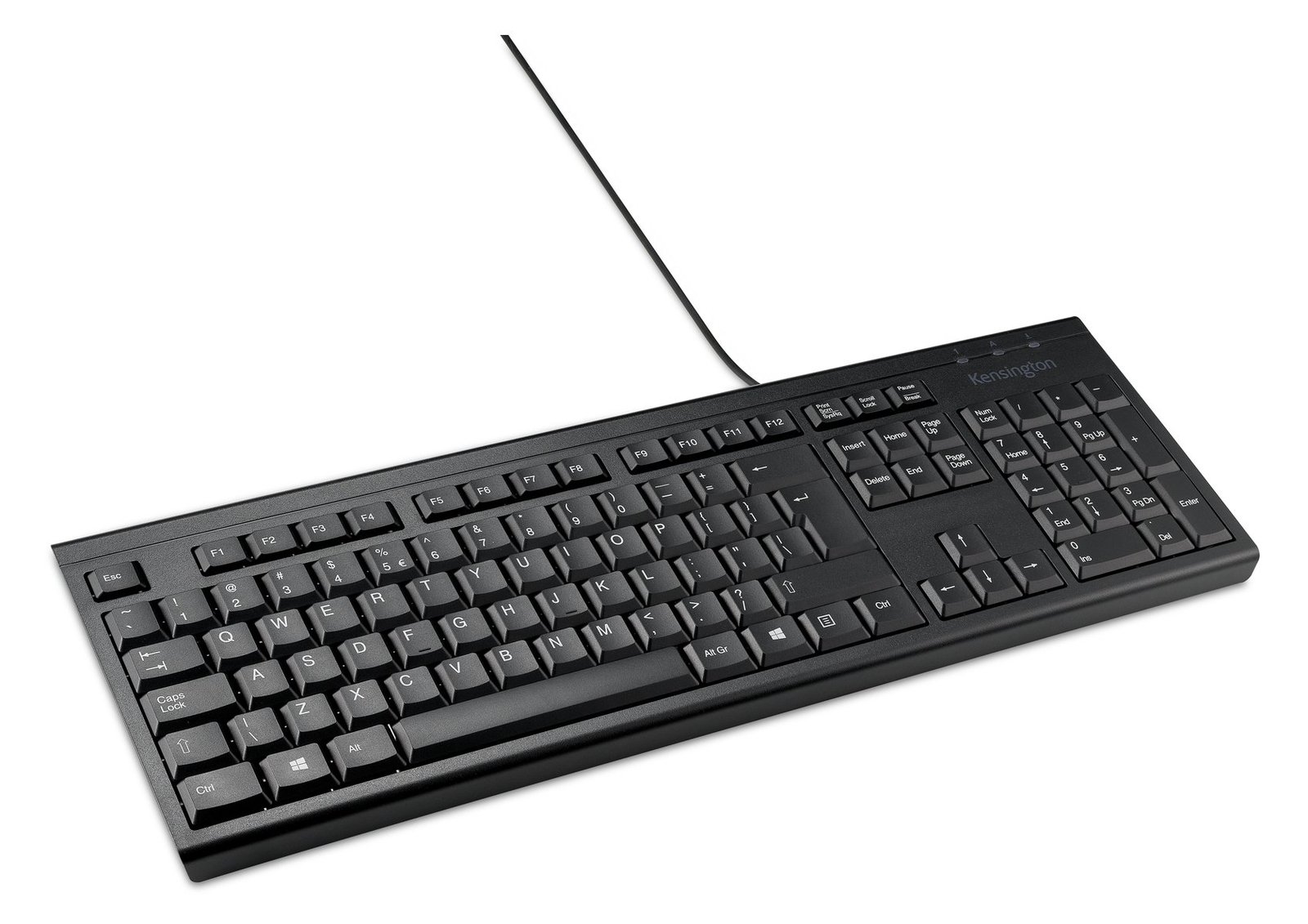 Kensington KB100 EQ - Tastatur - full size - USB - TL: US, QWERTY