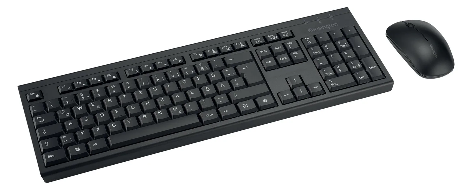 Kensington KM270 EQ - Tastatur-und-Maus-Set - wiederaufladbar - TL: Deutsch, QWERTZ, Ansicht 3