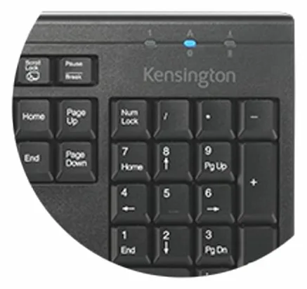 Kensington KM270 EQ - Tastatur-und-Maus-Set - wiederaufladbar - TL: Deutsch, QWERTZ, Ansicht 4