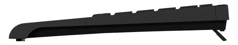 KeySonic ACK-540 U+ - Tastatur - USB - TL: US, QWERTY, Ansicht 2