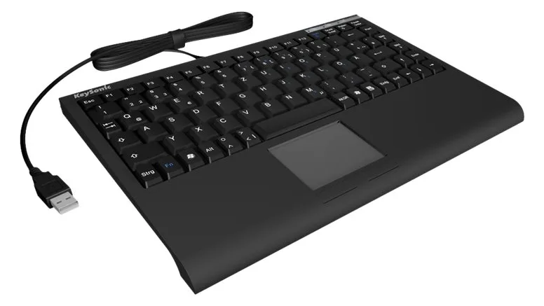 KeySonic ACK-540 U+ - Tastatur - USB - TL: US, QWERTY, Ansicht 3
