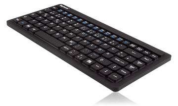 KeySonic KSK-3230IN - Mini - USB - Schwarz - TL: Deutsch, QWERTZ von LumaTech