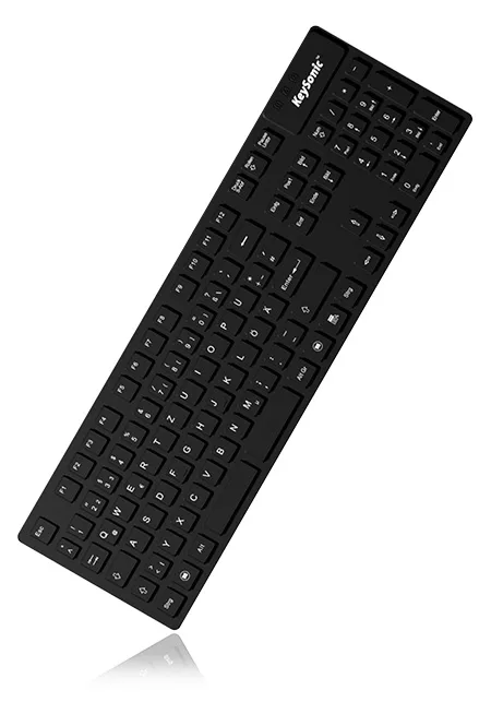 KeySonic KSK-8030 IN - Tastatur - USB - TL: Deutsch, QWERTZ, Ansicht 4