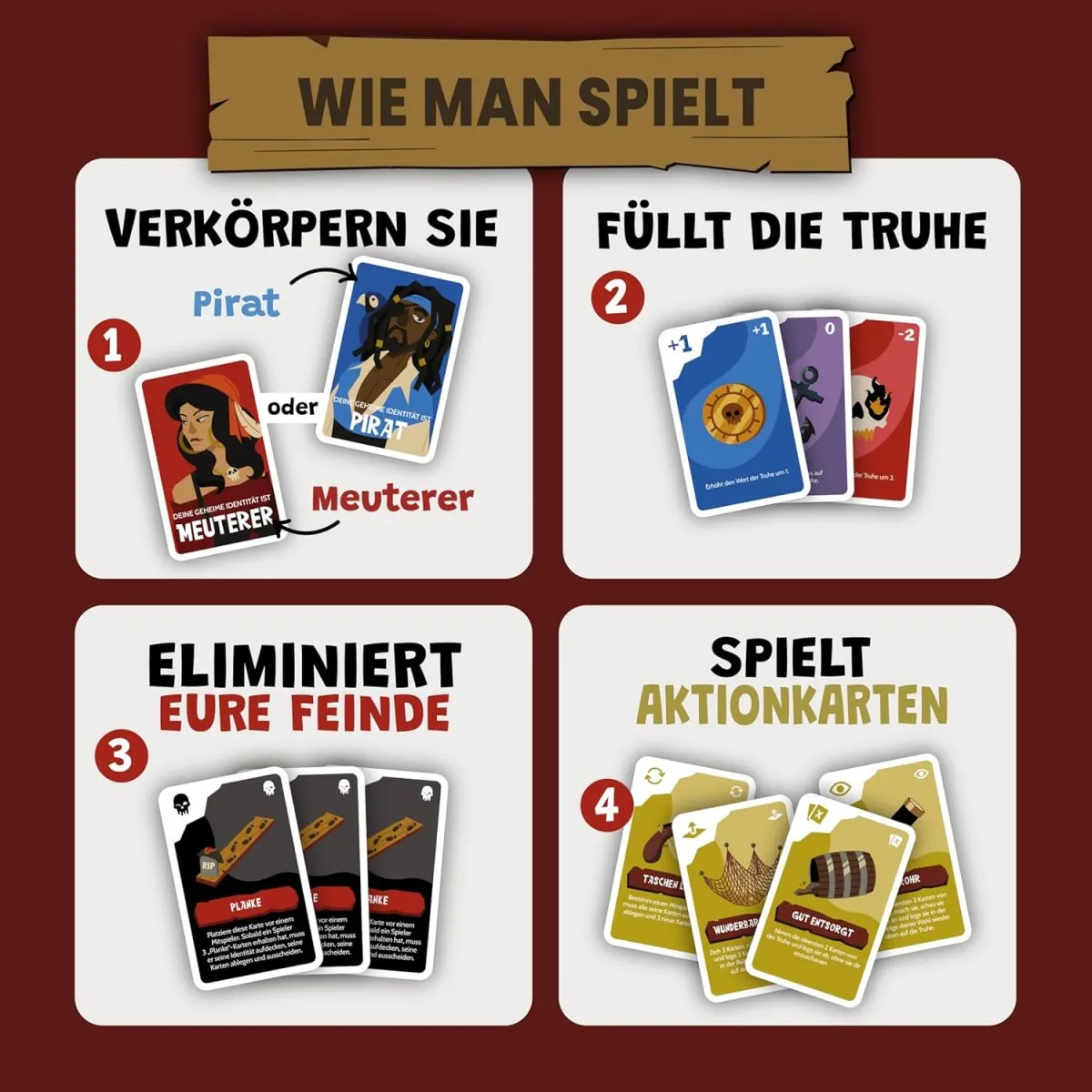 SAVANA Verräter an Bord - Bluffen, Strategie, Spaß, & Verrat | Kartenspiel für Jugendliche & Erwachsene | 3-8 Spieler | Ab 10 Jahren | Gesellschaftsspiel für Familie & Freunde — Bild 4