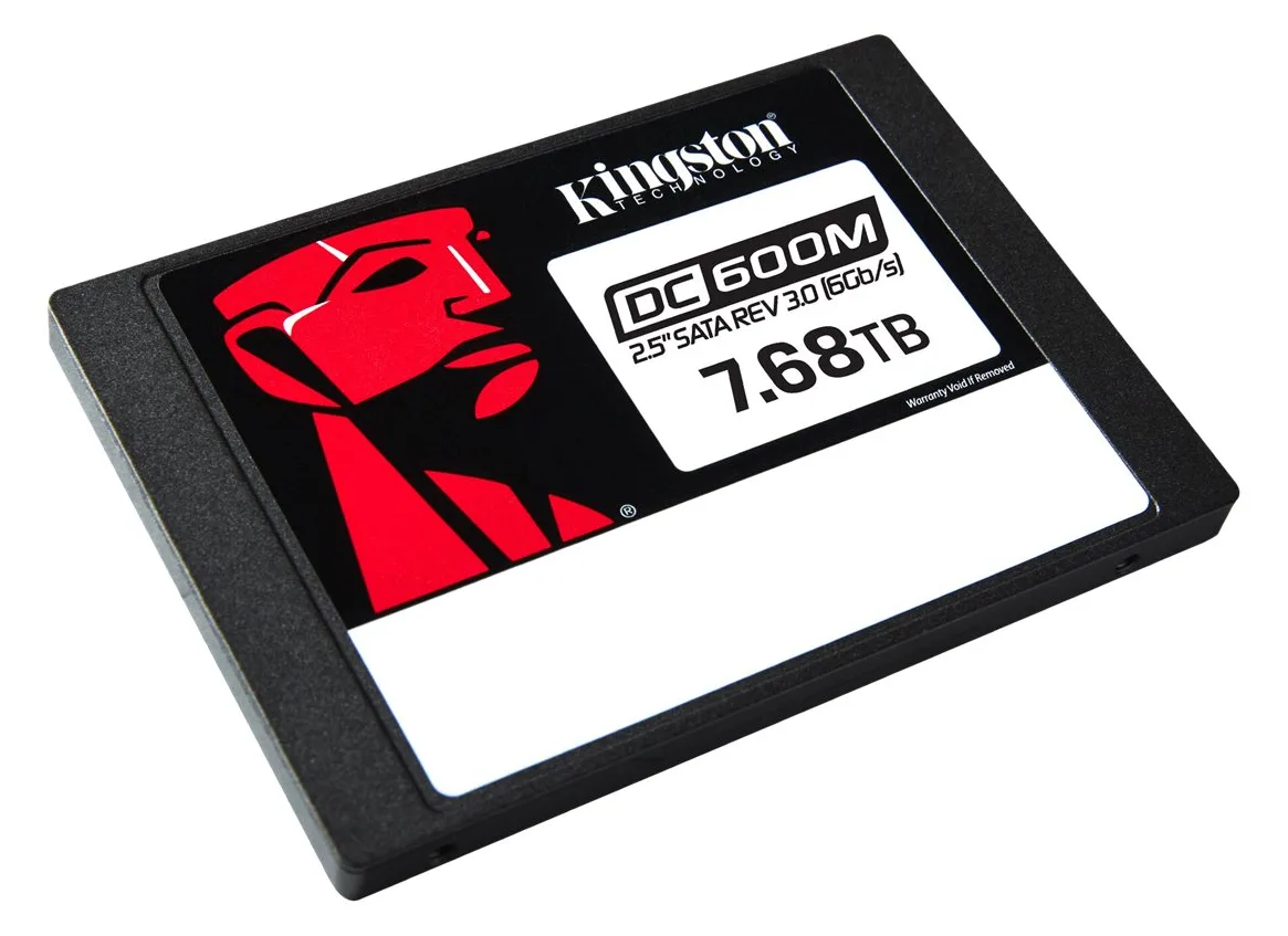 Kingston DC600M - SSD - Mixed Use - verschlüsselt - 7.68 TB - intern - 2.5 (6.4 cm), Ansicht 3