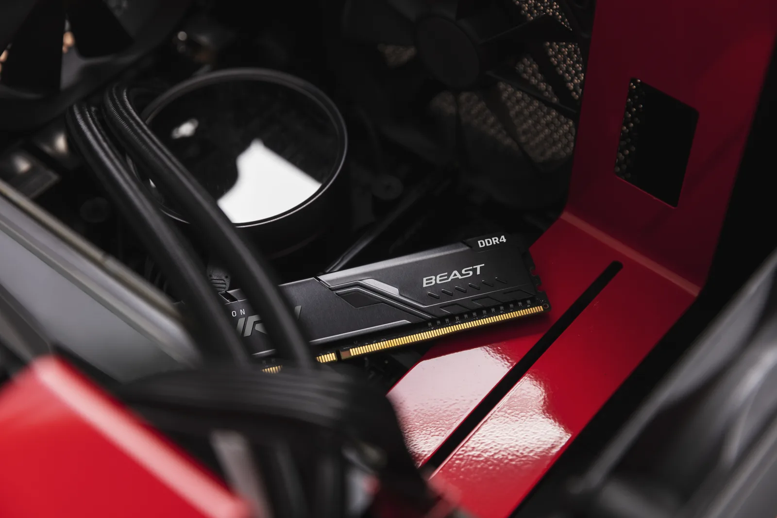 Kingston FURY Beast - DDR4 - Modul - 16 GB - DIMM 288-PIN - 3200 MHz 1.35 V, Ansicht 4