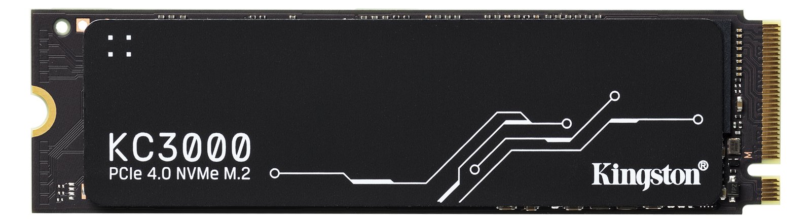 Kingston KC3000 - SSD - 1024 GB - intern - M.2 2280 - PCIe 4.0 (NVMe)