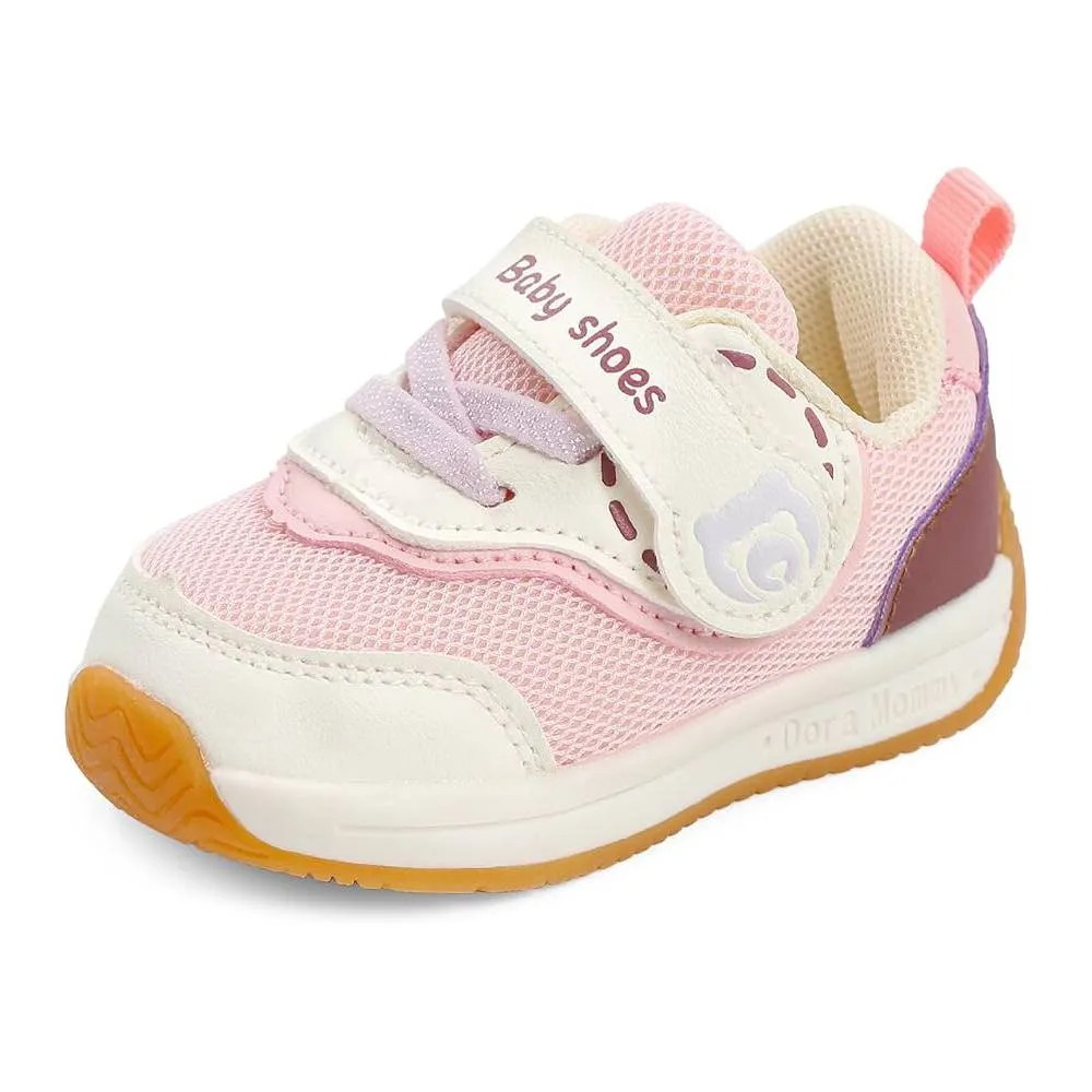 Baby Lauflernschuhe für Mädchen Jungen Erste Babyschuhe rutschfeste Gummisohle Kleinkind Sneaker
