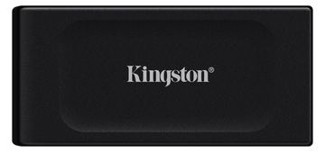 Kingston XS1000 - SSD - 1 TB - extern (tragbar) - USB 3.2 Gen 2 (USB-C Steckverbinder) - schwarz von LumaTech