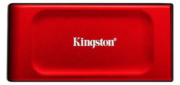 Kingston XS1000 - SSD - 1 TB - extern (tragbar) - USB 3.2 Gen 2 (USB-C Steckverbinder) - rot von LumaTech
