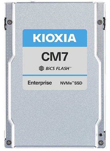 Kioxia CM7-R Series KCMYXRUG7T68 - SSD - Enterprise, Read Intensive - 7680 GB - Sanitize Instant Erase (SIE)
