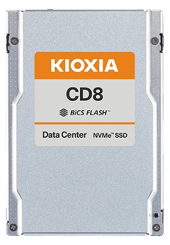 Kioxia KCD8 series - SSD - 7680 GB - intern - 2.5 (6.4 cm)