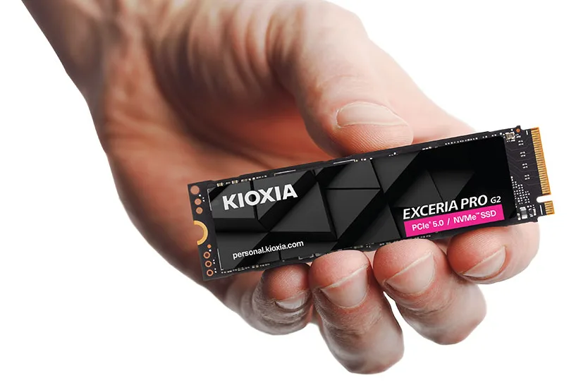 Kioxia SSD Exceria Pro G2 M.2 NVMe PCIe 5.0, Ansicht 2