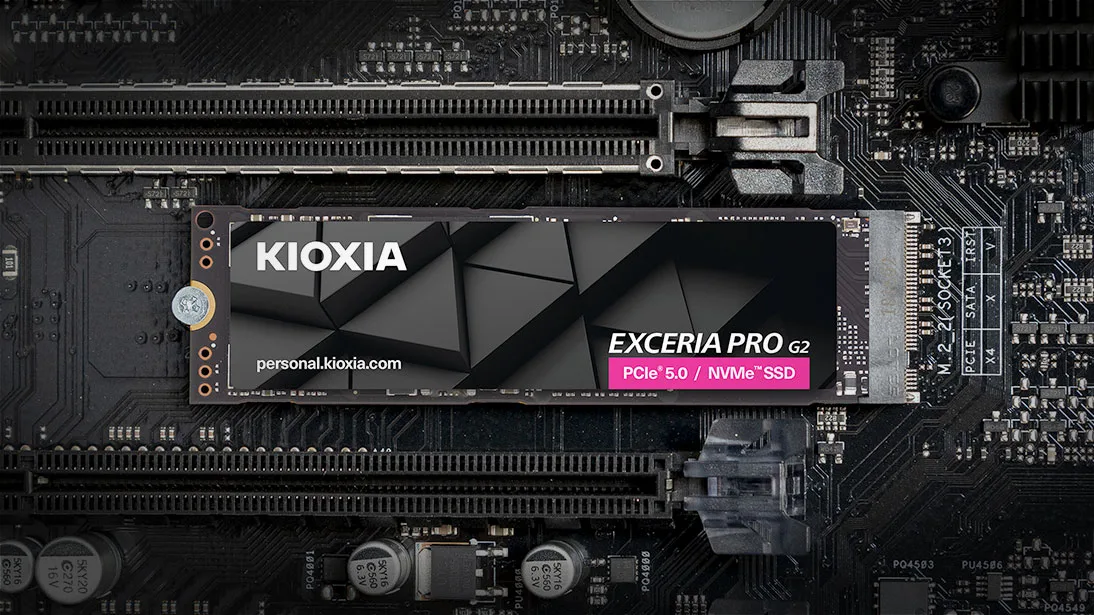 Kioxia SSD Exceria Pro G2 M.2 NVMe PCIe 5.0, Ansicht 3