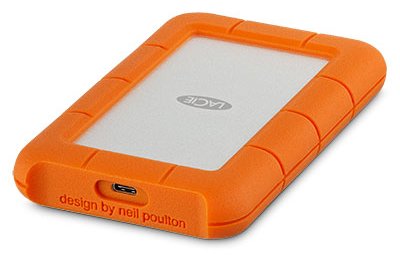 LaCie Rugged USB-C - Festplatte - 4 TB - extern (tragbar)