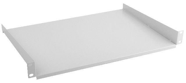Lanberg AK-1008-S Lanberg fixed shelf 19, 1U/483x315mm, max load capacity iki 20kg pilkas von LumaTech