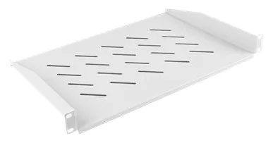 Lanberg AK-1008-S Lanberg fixed shelf 19, 1U/483x315mm, max load capacity iki 20kg pilkas, Ansicht 2