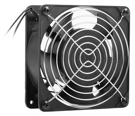 Lanberg AK-1501-B - Kühlgebläse - Schwarz - Metall - Kunststoff - AC - 230 V - 48,3 cm (19 Zoll) von LumaTech