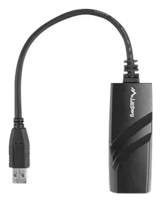 Lanberg NC-1000-01 - Schwarz, Ansicht 2