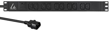 Lanview 19´´ 10-way c13 outlets with 2-meter 3G1.5mm2 cable von LumaTech
