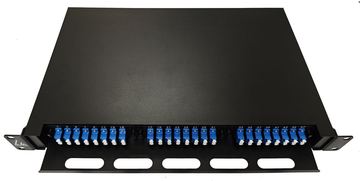 Lanview Fiber Optic Sliding Panel ODF LC SM OS2 48 Cores von LumaTech