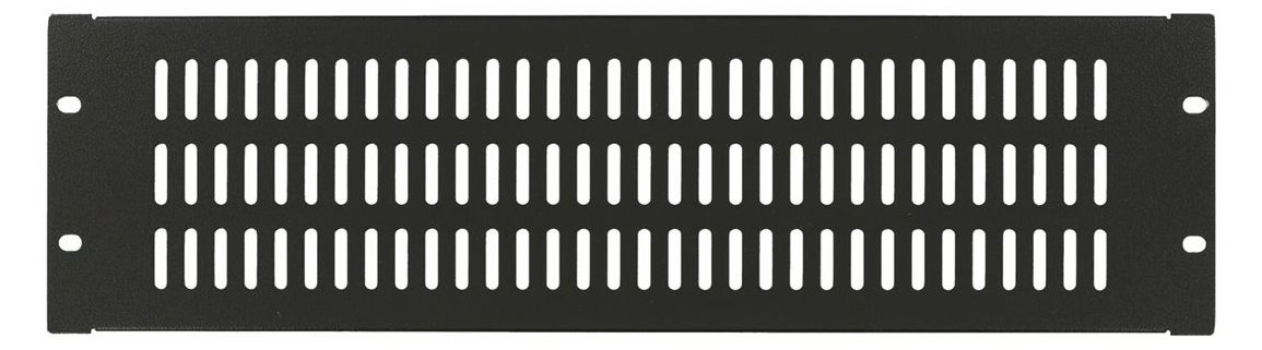 Lanview RAB210BL - Schwarz - Stahl - 3U - 19 - Oval - 482 mm von LumaTech
