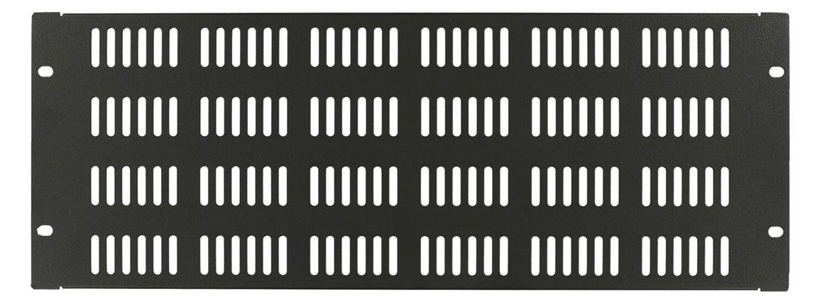 Lanview RAB215BL - Schwarz - Stahl - 4U - 19 - Oval - 482 mm von LumaTech
