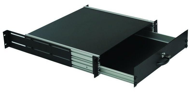 Lanview RAD105BL - Schwarz - 2U - 19 - Oval - 482 mm - 400 mm von LumaTech