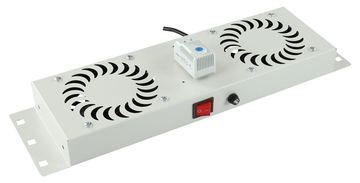 Lanview RAF115WH-UK - Weiß - 2 Lüfter - 1U - 487 mm - 133 mm - 45 mm von LumaTech