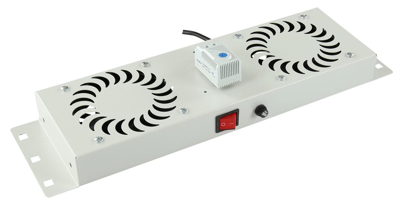 Lanview RAF115WH-UK - Weiß - 2 Lüfter - 1U - 487 mm - 133 mm - 45 mm von LumaTech