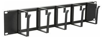 Lanview RAO115BL - Schwarz - 2U - 19 - Oval - 482 mm - 72 mm von LumaTech